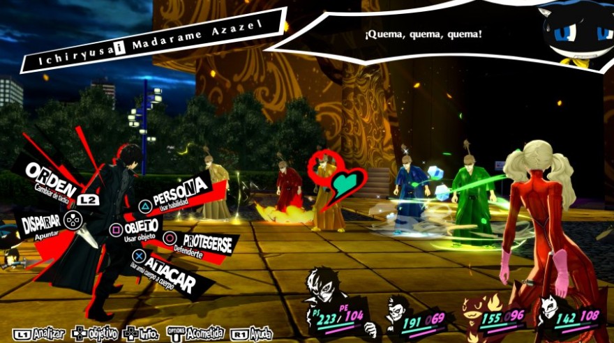 Sistema de combate dinámico